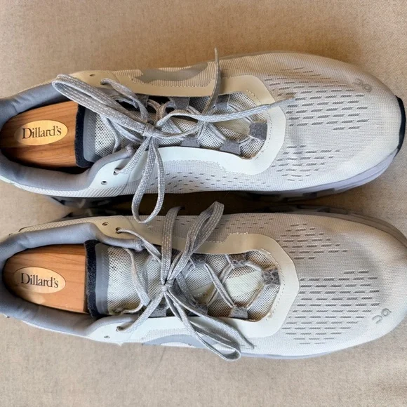 On Running Gray Athletic Shoes Cloud Monster - Picture 3 of 4